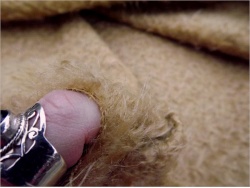 Schulte Old Gold Felted 23mm Mohair 