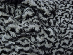 Grey Zebra Rose 6mm Pile