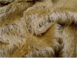 Schulte Silke Gold on Brown 21mm  Mohair - 23