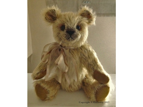 Schulte Silke Gold on Brown 21mm  Mohair - 23