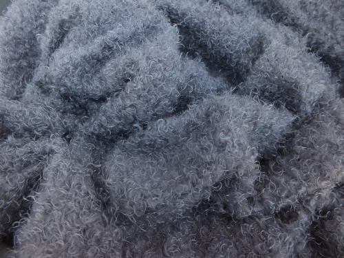 Soft Grey Ratinee 15 - 20 mm Pile