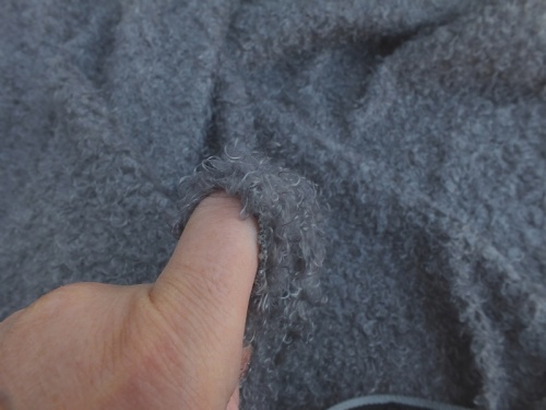 Soft Grey Ratinee 15 - 20 mm Pile
