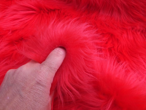 Red Luxury 60mm Shag Pile