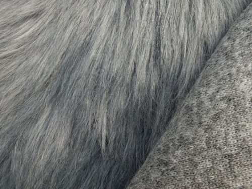 Grey Marl Luxury 60mm Shag Pile